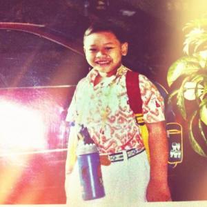 Alexander as a young child in Indonesia - supplied by him and used with permission.
